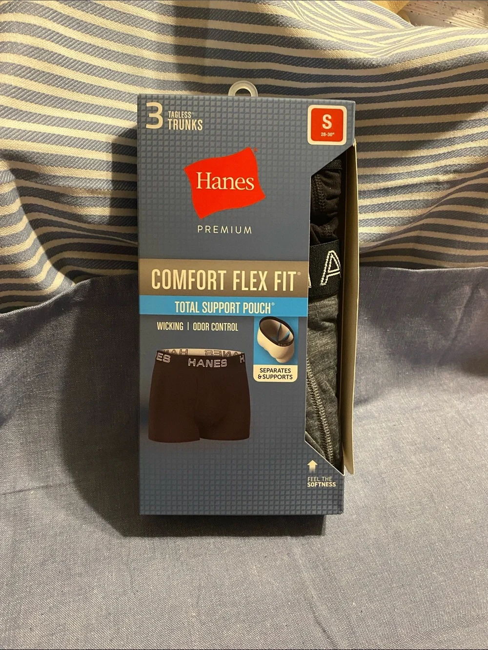 Hanes three pack